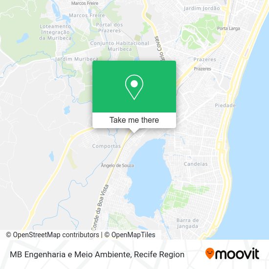 MB Engenharia e Meio Ambiente map