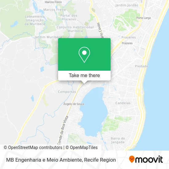 MB Engenharia e Meio Ambiente map