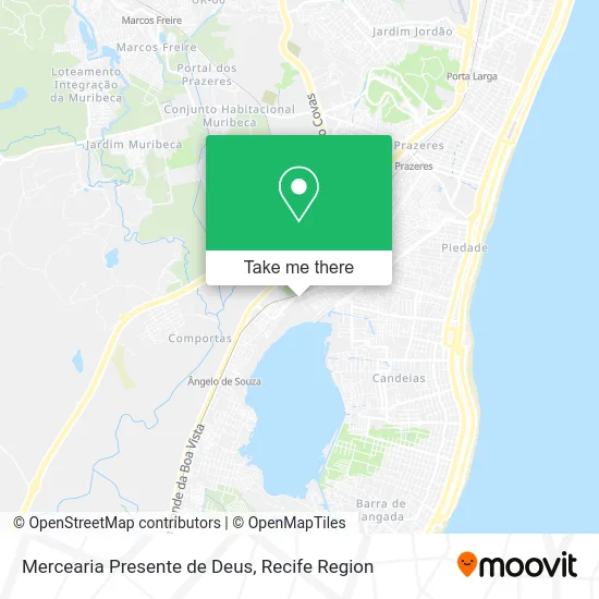 Mercearia Presente de Deus map