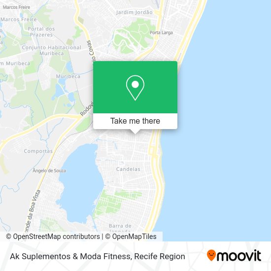 Ak Suplementos & Moda Fitness map