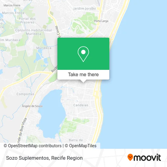 Sozo Suplementos map