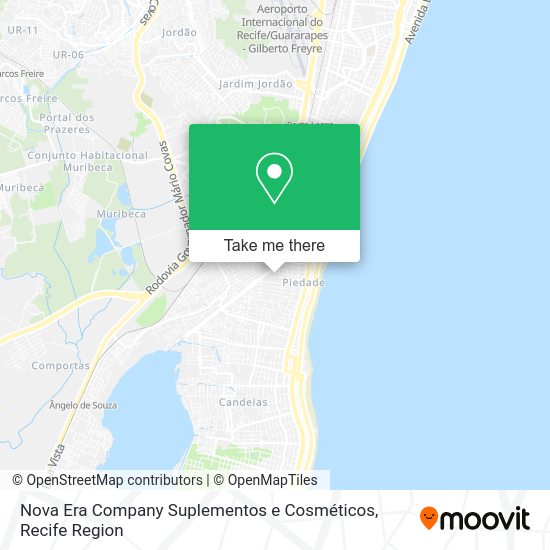 Nova Era Company Suplementos e Cosméticos map