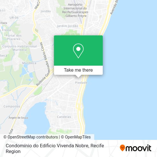 Condomínio do Edificio Vivenda Nobre map