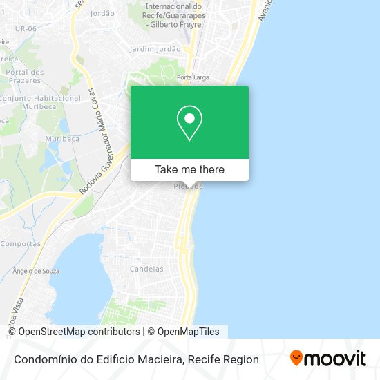 Condomínio do Edificio Macieira map