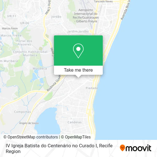 IV Igreja Batista do Centenário no Curado I map