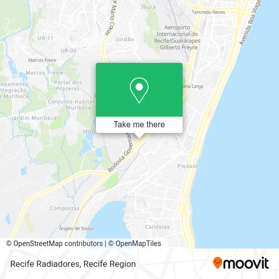 Recife Radiadores map