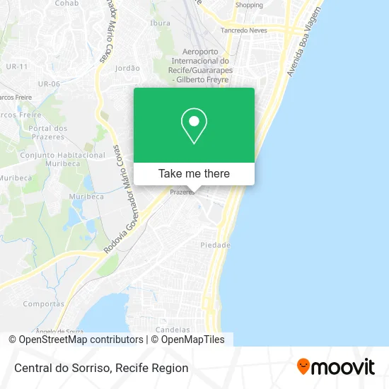 Central do Sorriso map