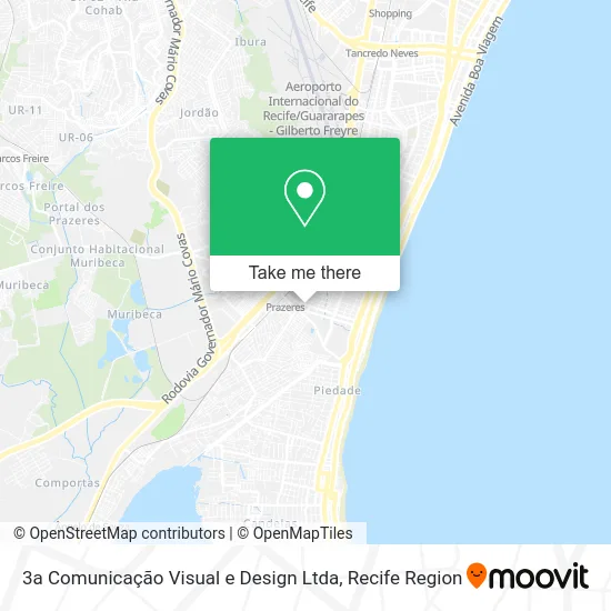 3a Comunicação Visual e Design Ltda map