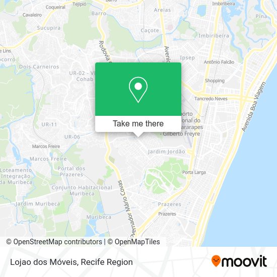 Lojao dos Móveis map