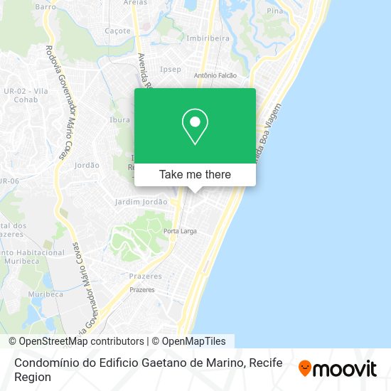 Condomínio do Edificio Gaetano de Marino map