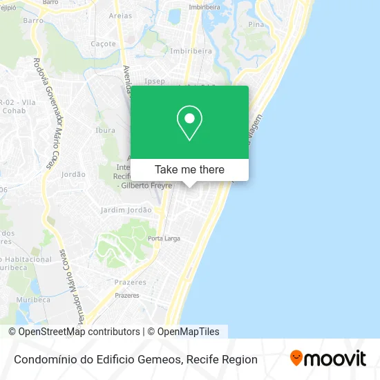 Condomínio do Edificio Gemeos map