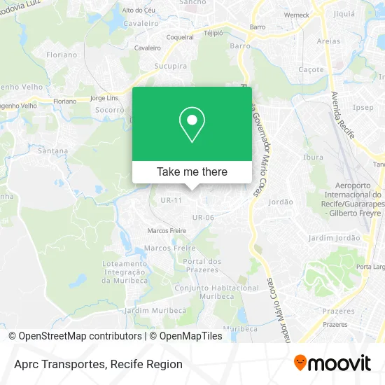 Aprc Transportes map