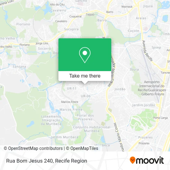 Rua Bom Jesus 240 map
