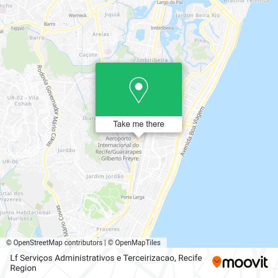 Lf Serviços Administrativos e Terceirizacao map