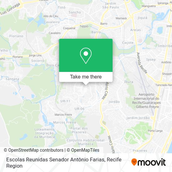 Escolas Reunidas Senador Antônio Farias map