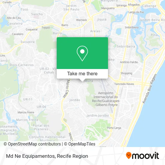 Md Ne Equipamentos map