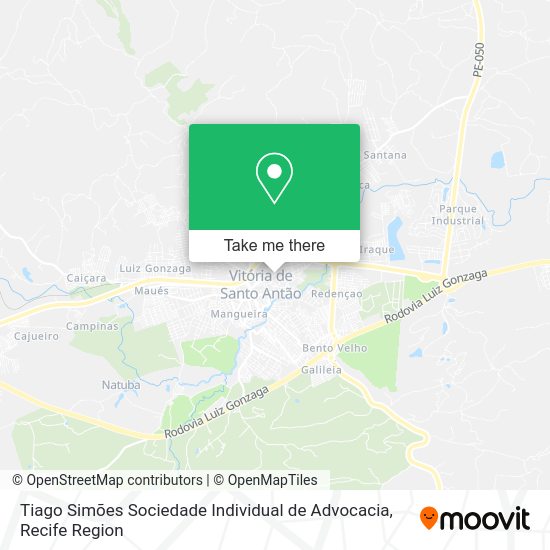 Tiago Simões Sociedade Individual de Advocacia map