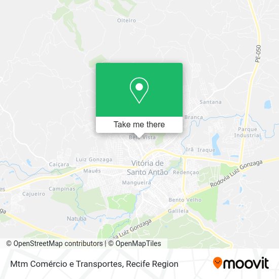 Mtm Comércio e Transportes map