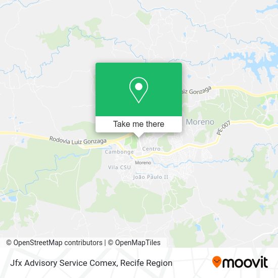 Jfx Advisory Service Comex map