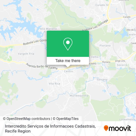 Intercredito Serviços de Informacoes Cadastrais map