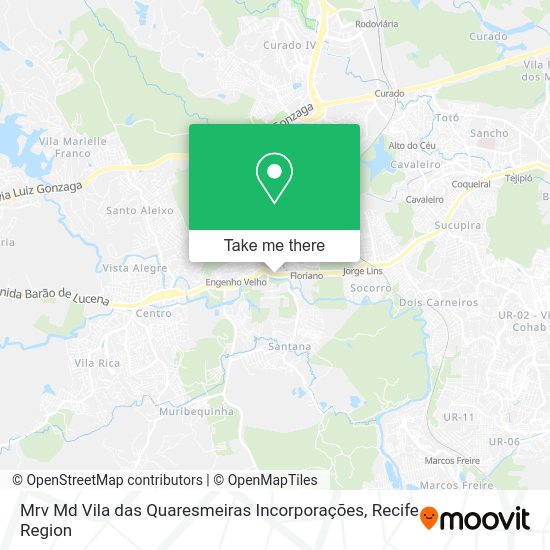 Mrv Md Vila das Quaresmeiras Incorporações map
