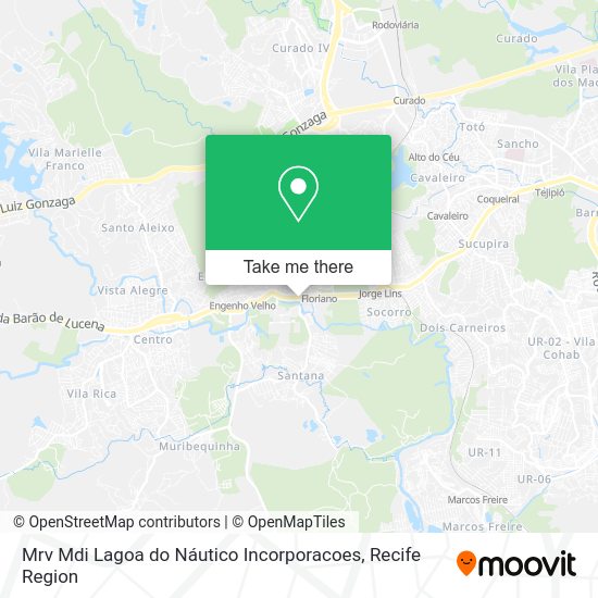 Mrv Mdi Lagoa do Náutico Incorporacoes map