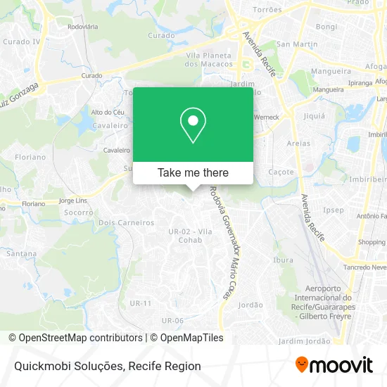 Quickmobi Soluções map