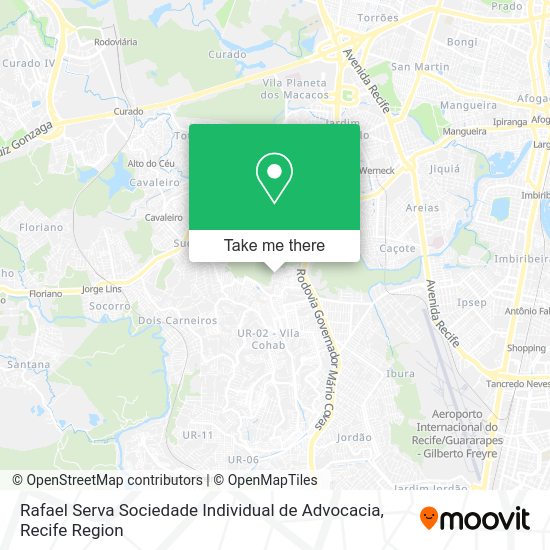 Rafael Serva Sociedade Individual de Advocacia map