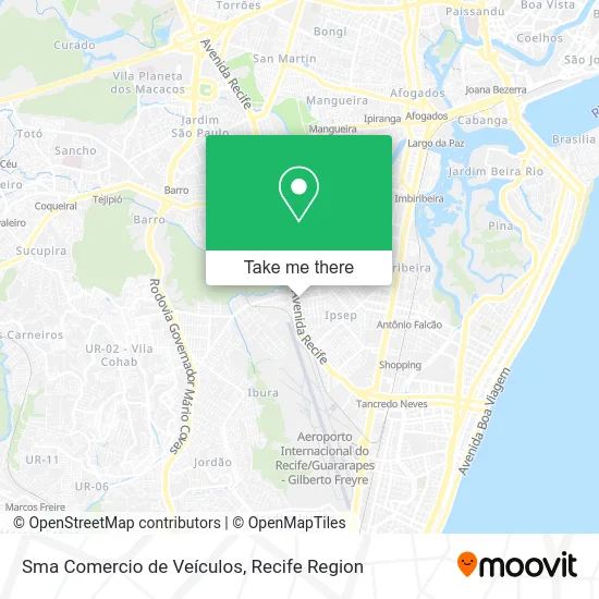 Sma Comercio de Veículos map