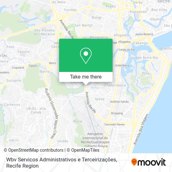 Wbv Servicos Administrativos e Terceirizações map