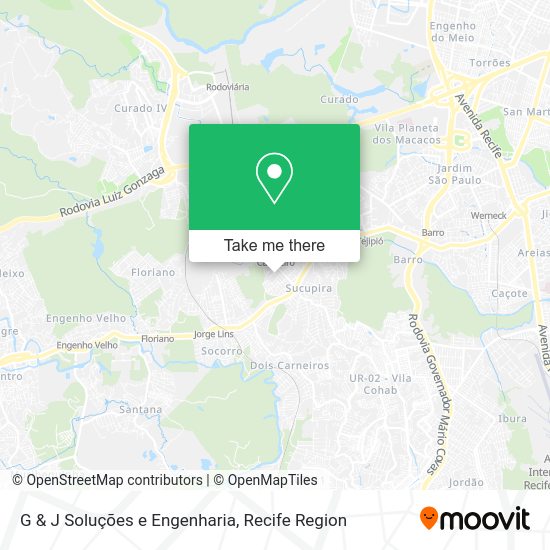 G & J Soluções e Engenharia map