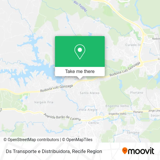 Ds Transporte e Distribuidora map