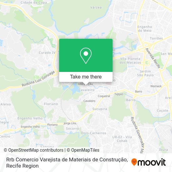 Rrb Comercio Varejista de Materiais de Construção map