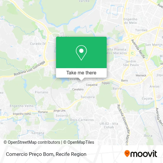 Comercio Preço Bom map