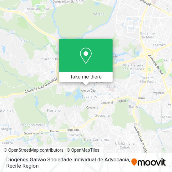 Diógenes Galvao Sociedade Individual de Advocacia map