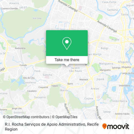 R.I. Rocha Serviços de Apoio Administrativo map