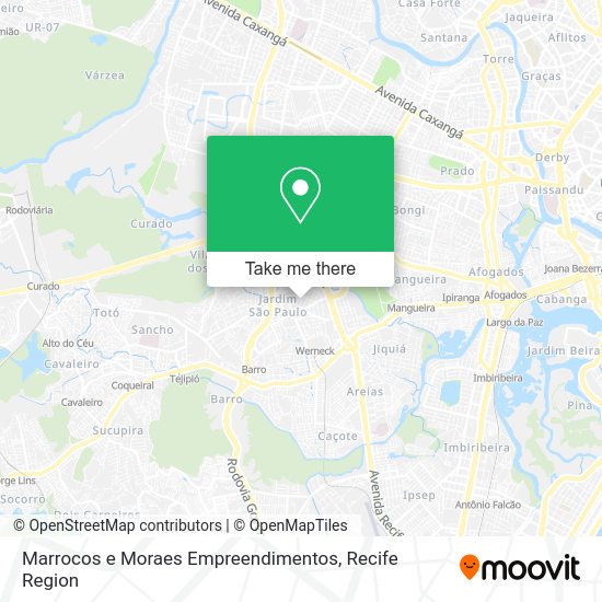 Marrocos e Moraes Empreendimentos map