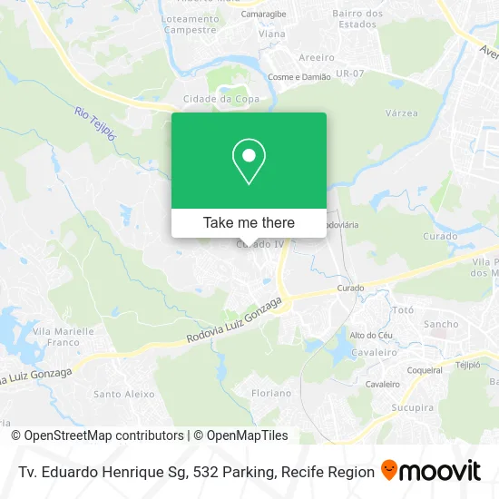 Tv. Eduardo Henrique Sg, 532 Parking map