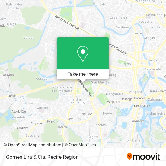 Gomes Lira & Cia map