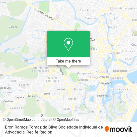Eron Ramos Tomaz da Silva Sociedade Individual de Advocacia map