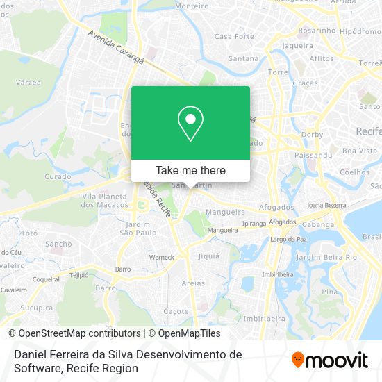 Daniel Ferreira da Silva Desenvolvimento de Software map