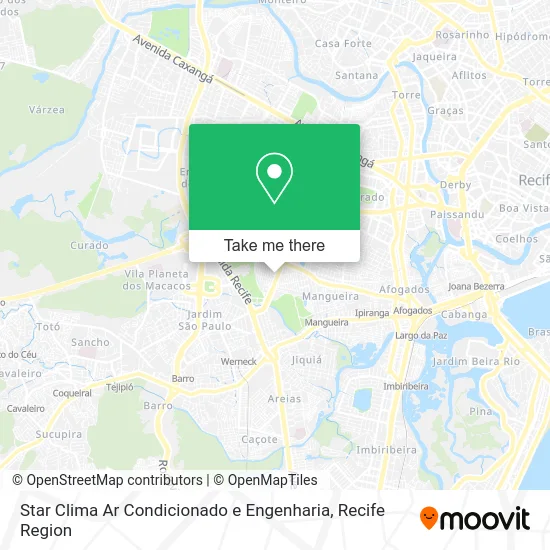 Star Clima Ar Condicionado e Engenharia map