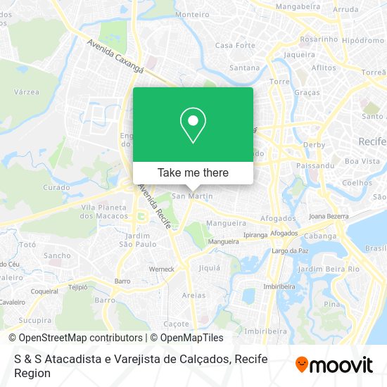 S & S Atacadista e Varejista de Calçados map