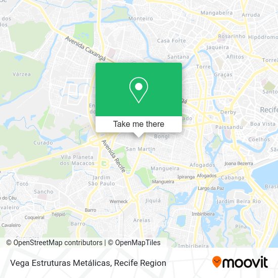 Vega Estruturas Metálicas map