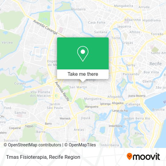 Tmas Físioterapia map