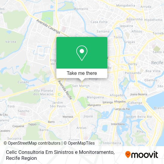 Cellc Consultoria Em Sinistros e Monitoramento map