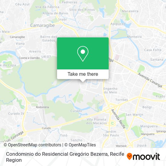 Condominio do Residencial Gregório Bezerra map
