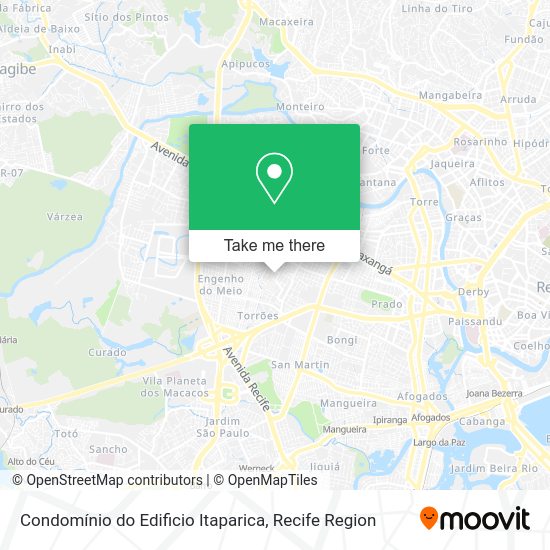 Condomínio do Edificio Itaparica map