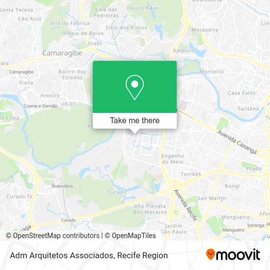 Adm Arquitetos Associados map