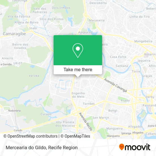 Mercearia do Gildo map